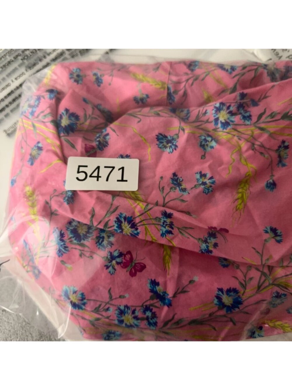 J.Crew Poplin Ruffle Blouse Size XS 100% Cotton Pink Wheat Bouquet Floral Print - Picture 13 of 13